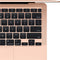 Apple MacBook Air with Apple M1 Chip (13-inch, 8GB RAM, 256GB SSD Storage) - Gold (Latest Model)