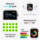 Apple Watch SE (GPS, 44mm) - Gold Aluminum Case with Pink Sand Sport Band