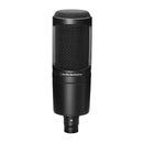 Audio-Technica AT2020 Cardioid Condenser Studio XLR Microphone, Black - Used