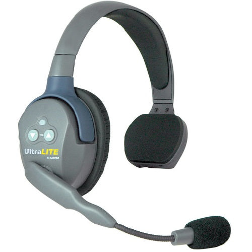 Eartec UL2S UltraLITE Full Duplex Wireless Headset Communication for 2 Users - 2 Single Ear Headsets