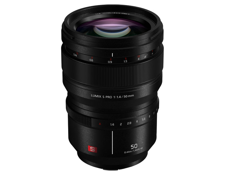 Panasonic LUMIX S PRO 50mm F1.4 Lens, Full-Frame L Mount, for Panasonic LUMIX S Series Mirrorless Cameras - S-X50