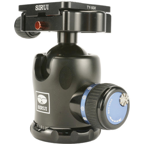 Sirui K-20II Ball Head with Aluminum Friction Control Knob, Load Capacity 55 lbs