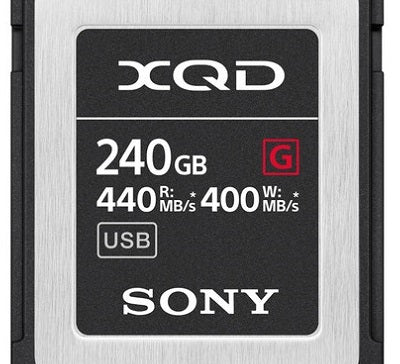 Sony Professional XQD G Series 240GB Memory Card (QD-G240F)