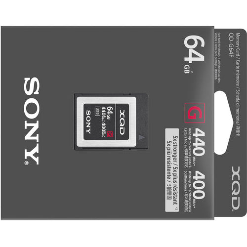 Sony Professional XQD G Series 64GB  Memory Card (QDG64E/J)