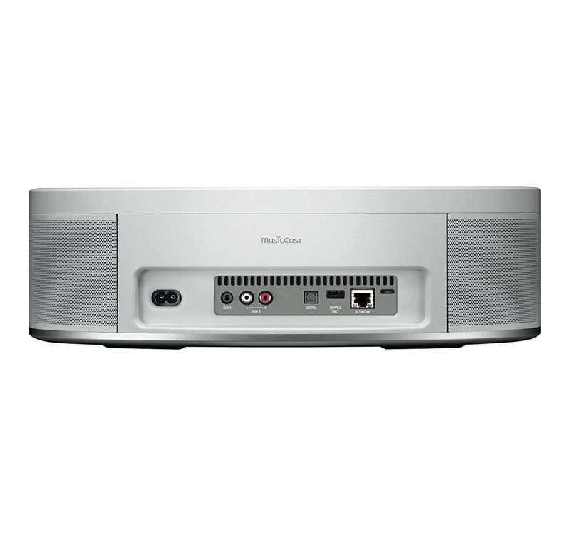 Yamaha MusicCast 50 WX-051 70W Wireless Speaker, Alexa Voice Control, White, Single