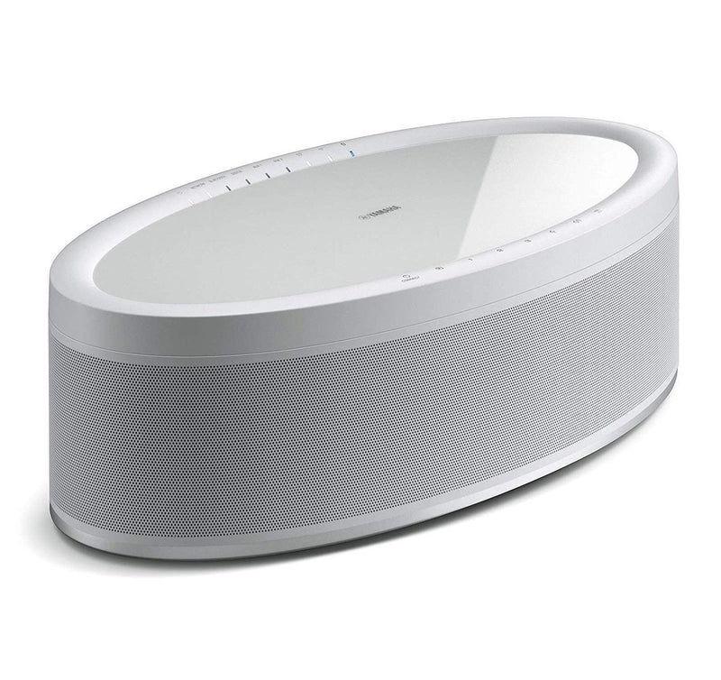 Yamaha MusicCast 50 WX-051 70W Wireless Speaker, Alexa Voice Control, White, Single