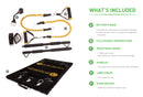 BodyBoss Home Gym 2.0 - Full Portable Gym Home Workout Package - PKG4-Gold