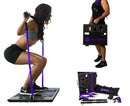 BodyBoss Home Gym 2.0 - Full Portable Gym Home Workout Package - Purple