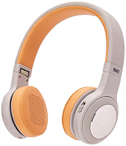 JBL Duet Bluetooth Wireless On-Ear Headphones - Gold