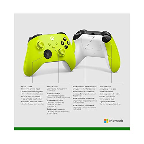 Xbox Core Wireless Controller - Electric Volt – HHgregg Electronics