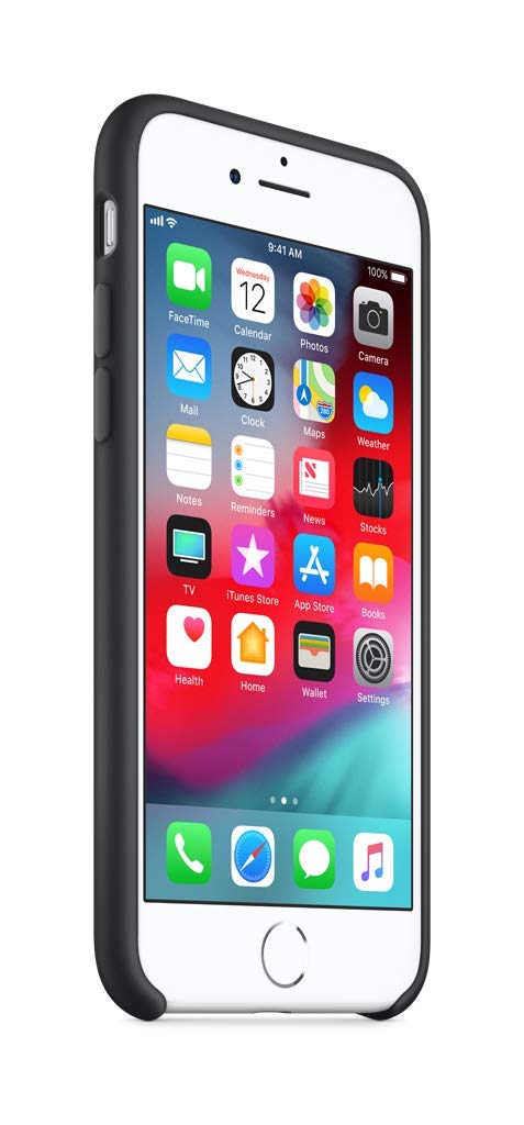 Apple MQGK2ZM/A iPhone 8 / 7 Silicone Case - Black