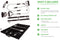 BodyBoss 2.0 - Full Portable Home Gym Workout Package + Resistance Bands - Collapsible Resistance Bar, PKG4-WHITE