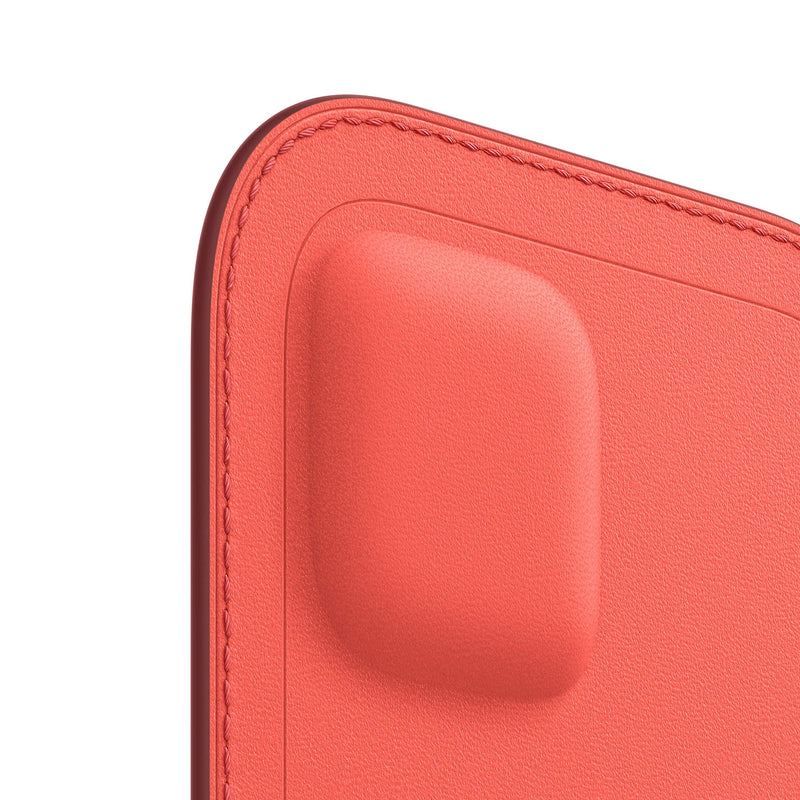 Apple iPhone 12 Mini Leather Sleeve with MagSafe - Pink Citrus