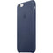 Apple Leather Case (for iPhone 6s) - Midnight Blue