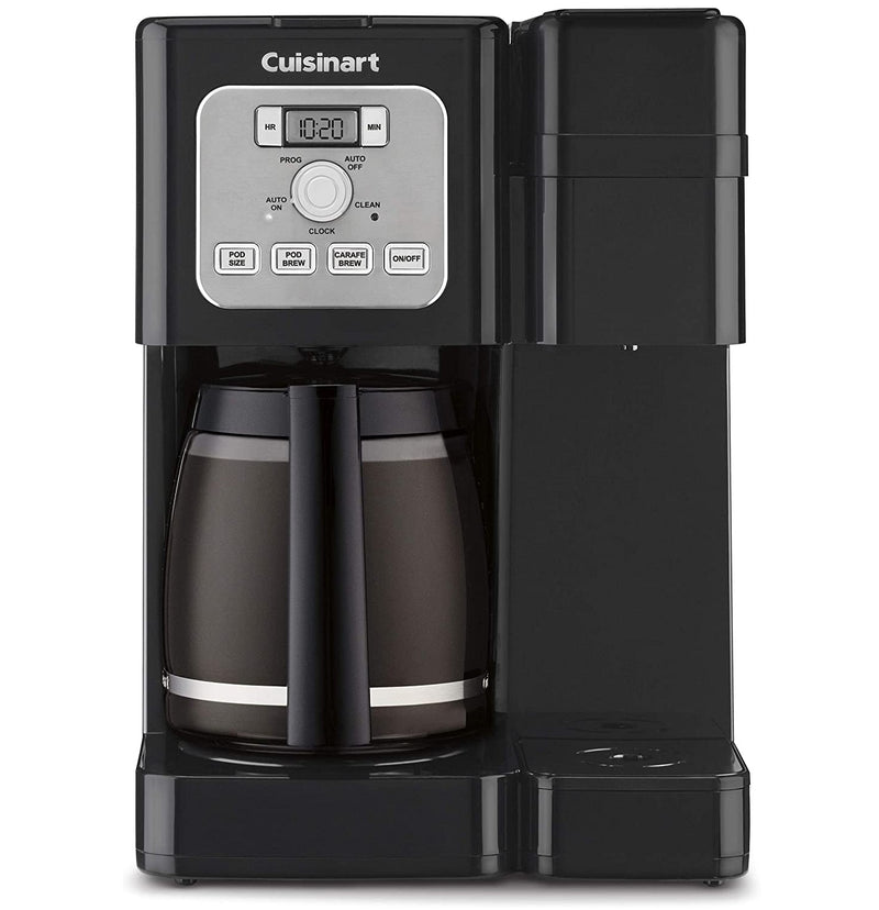 Cuisinart Brew Central 12-Cup Programmable Coffeemaker, Black/Silver