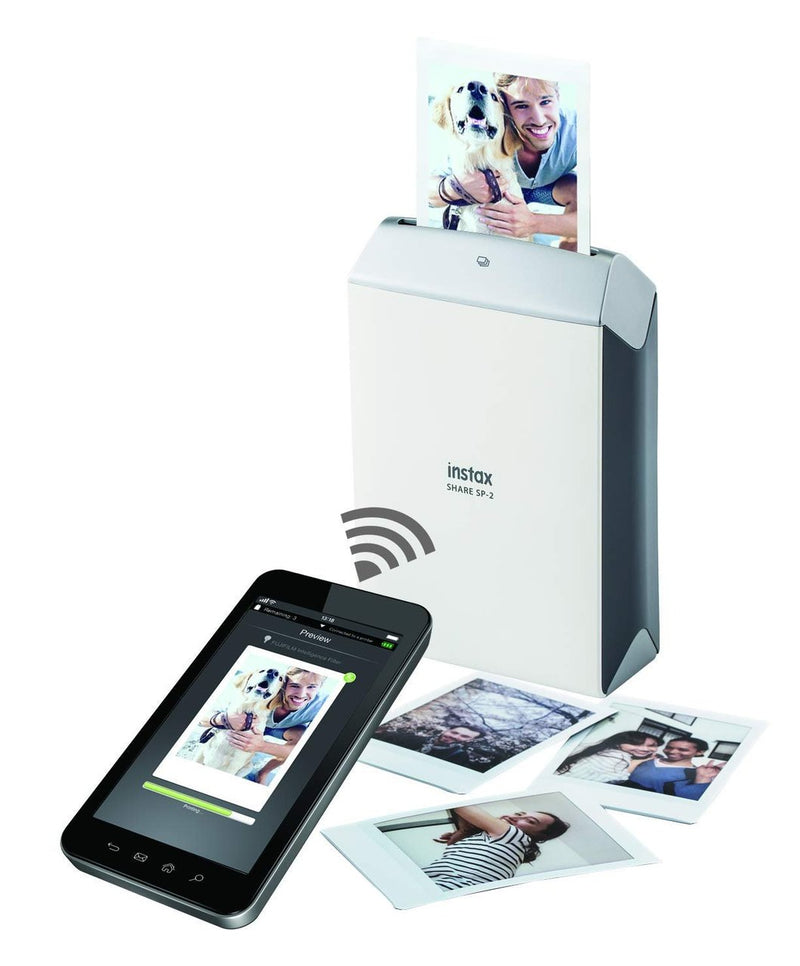 Fujifilm INSTAX Share SP-2 Smart Phone Printer (Silver)