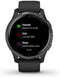Garmin Venu, GPS Smartwatch with Bright Touchscreen Display, Features Music, Body Energy Monitoring, Animated Workouts, Pulse Ox Sensor and More, Black, 010-02173-11