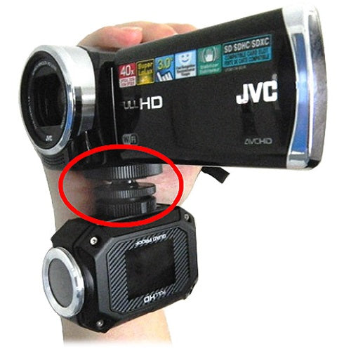 JVC Twin Shooting Mount for ADIXXION Action Camcorder