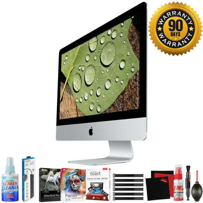 Apple 21.5" iMac with Retina 4K Display(Late 2015)-Home Productivity Bundle