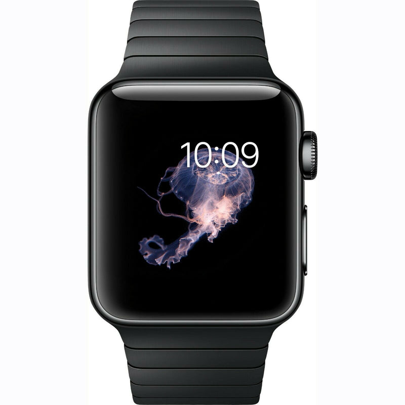 Apple Watch Series 2 38mm Space Black Stainless Steel Case Space Black Link Band