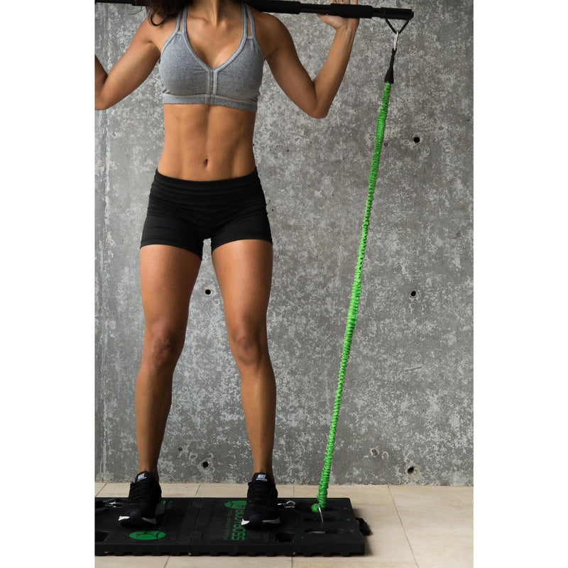 BodyBoss Resistance Bands - Custom Resistance Bands for Total Body Workouts (Green)