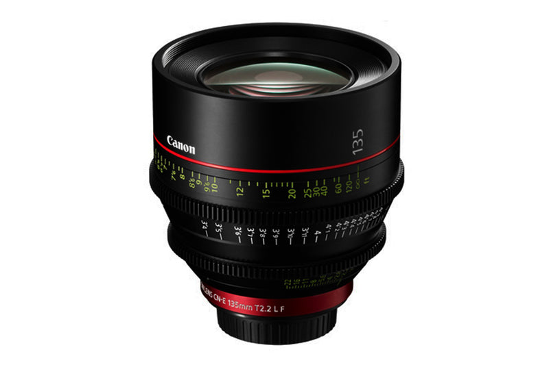 Canon CN-E 135mm T2.2 L F Cinema Prime Lens (EF Mount) International Version (No Warranty)