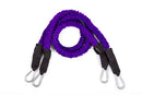 BodyBoss Resistance Bands - Custom Resistance Bands for Total Body Workouts (Purple)
