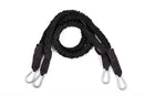 BodyBoss Resistance Bands - Custom Resistance Bands for Total Body Workouts (Black)